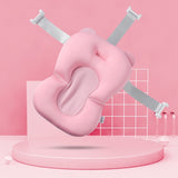 Easy Folding Baby Bath Tub Foldable Baby Shower Tubs With Non-slip Cushion Eco-friendly Newborn Bathtub Adjustable Kids Bathtub