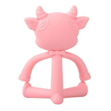 1 Pc BPA Free Silicone Teethers Food Grade Cartoon Teething Toy Baby Shower Gifts
